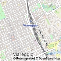 Karte Viareggio