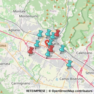 Mappa Via Osoppo, 59100 Prato PO, Italia (2.35727)