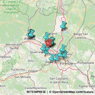 Mappa Via Osoppo, 59100 Prato PO, Italia (9.77)