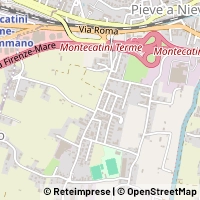 Kaart Pieve a Nievole