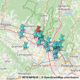 Mappa Via Masaccio, 59100 Prato PO, Italia (6.0795)