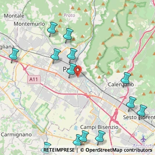 Mappa Via Masaccio, 59100 Prato PO, Italia (6.01077)