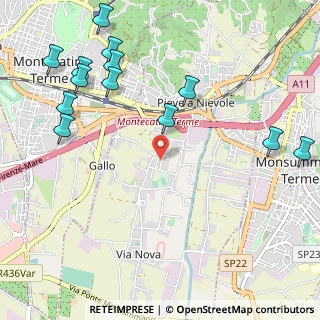 Mappa Via Renato Fucini, 51018 Pieve A Nievole PT, Italia (1.39154)