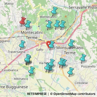 Mappa Via Renato Fucini, 51018 Pieve A Nievole PT, Italia (2.3215)