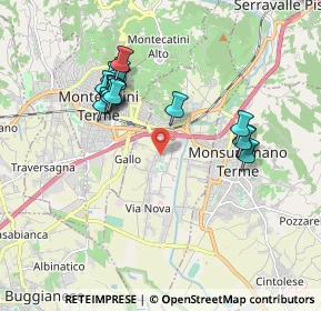 Mappa Via Renato Fucini, 51018 Pieve A Nievole PT, Italia (1.79313)