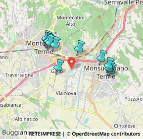 Mappa Via Renato Fucini, 51018 Pieve A Nievole PT, Italia (1.6725)