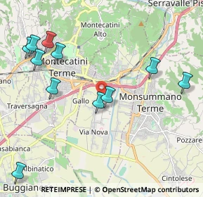 Mappa Via Renato Fucini, 51018 Pieve A Nievole PT, Italia (2.50818)
