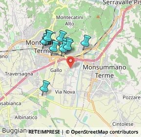 Mappa Via Renato Fucini, 51018 Pieve A Nievole PT, Italia (1.45083)