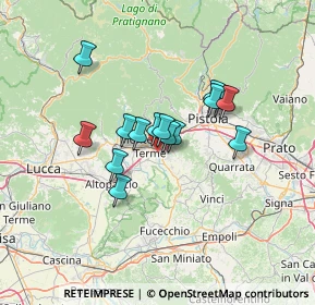 Mappa Via Renato Fucini, 51018 Pieve A Nievole PT, Italia (10.01933)