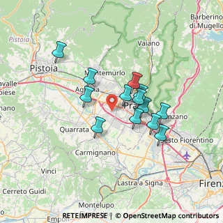 Mappa Via per Casale, 59100 Prato PO, Italia (5.66462)
