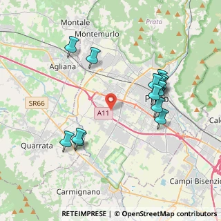 Mappa Via per Casale, 59100 Prato PO, Italia (4.01214)