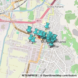 Mappa Strada Statale 436 Francesca, 51015 Monsummano Terme PT, Italia (0.2595)