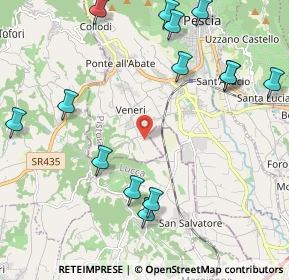 Mappa Via Bernacchi, 51012 Pescia PT, Italia (2.67357)
