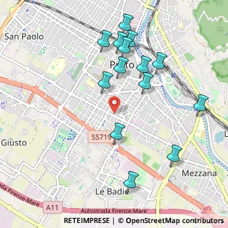 Mappa Via Giovanni Pascoli, 59100 Prato PO, Italia (1.07929)