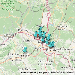 Mappa Via Giovanni Pascoli, 59100 Prato PO, Italia (8.57667)