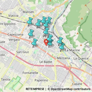 Mappa Via Giovanni Pascoli, 59100 Prato PO, Italia (1.4225)