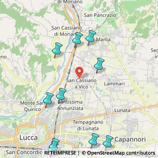 Mappa San Pietro A Vico, 55100 Lucca LU, Italia (3.00273)