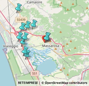 Mappa Via Don Amedeo Chicca, 55054 Massarosa LU, Italia (3.74455)