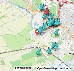 Mappa Via Don Amedeo Chicca, 55054 Massarosa LU, Italia (0.45385)