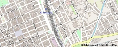 Mappa Viareggio