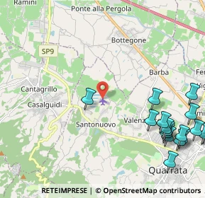 Mappa Via della Tenuta, 51039 Quarrata PT, Italia (3.27526)