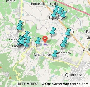 Mappa Via della Tenuta, 51039 Quarrata PT, Italia (2.0145)
