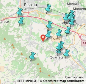 Mappa Via della Tenuta, 51039 Quarrata PT, Italia (4.64684)