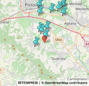 Mappa Via della Tenuta, 51039 Quarrata PT, Italia (4.28)