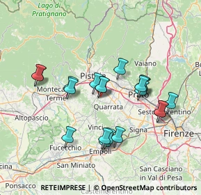 Mappa Via della Tenuta, 51039 Quarrata PT, Italia (13.6195)