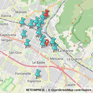 Mappa Via Tommaso Pini, 59100 Prato PO, Italia (1.84733)