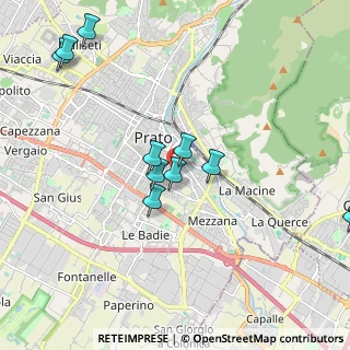 Mappa Via Tommaso Pini, 59100 Prato PO, Italia (2.50667)