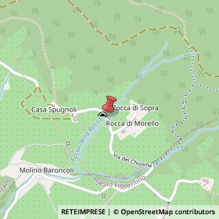 Mappa Località Baroncoli, 17, 50041 Calenzano, Firenze (Toscana)