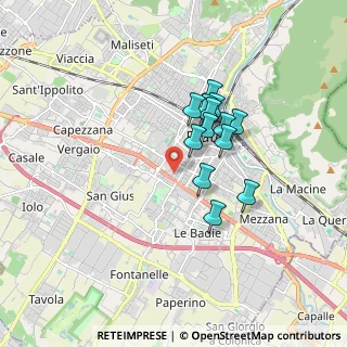 Mappa Via Alessandria, 59100 Prato PO, Italia (1.34308)