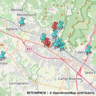 Mappa Via Alessandria, 59100 Prato PO, Italia (3.53818)