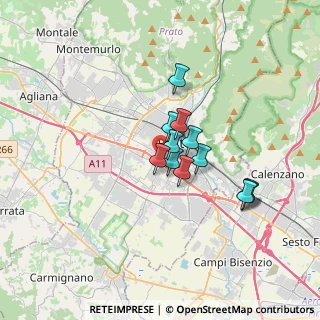 Mappa Via Alessandria, 59100 Prato PO, Italia (2.47167)