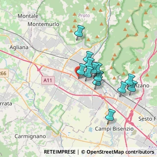 Mappa Via Alessandria, 59100 Prato PO, Italia (2.95385)