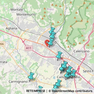 Mappa Via Alessandria, 59100 Prato PO, Italia (5.84706)