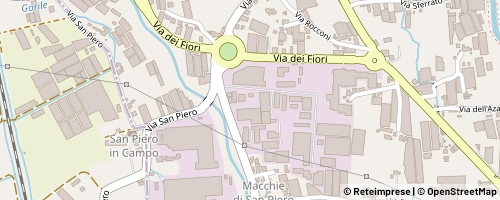 Mappa Pescia