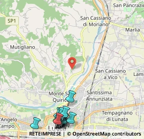 Mappa Via Montebonelli, 55100 Lucca LU, Italia (3.26125)