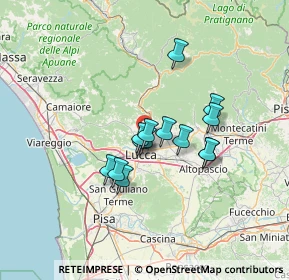 Mappa Via Montebonelli, 55100 Lucca LU, Italia (10.02429)