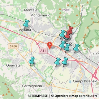 Mappa Via Stromboli, 59100 Prato PO, Italia (3.66818)
