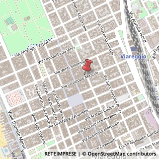 Mappa Via Giuseppe Mazzini, 132, 55049 Massarosa, Lucca (Toscana)