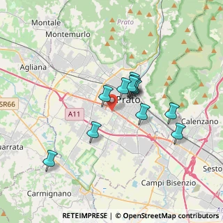 Mappa Via del Gelso, 59100 Prato PO, Italia (2.81083)