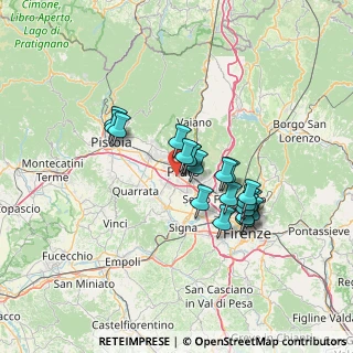 Mappa Via del Gelso, 59100 Prato PO, Italia (11.2785)