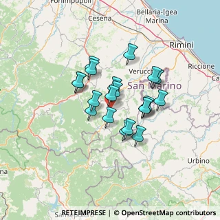 Mappa Località Torricella, 47863 Novafeltria RN, Italia (10.2485)