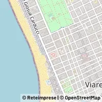 Kaart Viareggio