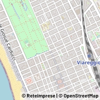 Mapa Viareggio