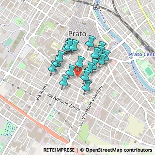 Mappa Via Fratelli Giachetti, 59100 Prato PO, Italia (0.2975)