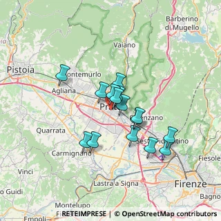 Mappa Via F.lli Giachetti, 59100 Prato PO, Italia (5.45733)