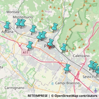 Mappa Via F.lli Giachetti, 59100 Prato PO, Italia (5.09071)